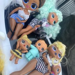 lol Dolls With Dollhouse 