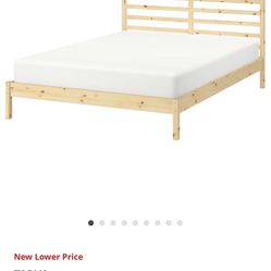 IKEA Tarva King Bed Frame