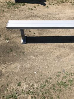Aluminum bench