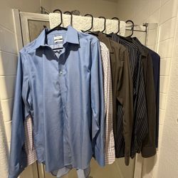 Men’s Dress Shirts - Medium $7 Each