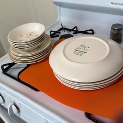Vintage Star Glow Dishes 