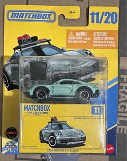 Matchbox collectors edition 2023 PORSCHE 911 RALLYE
