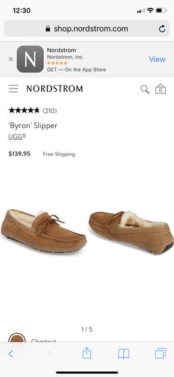 Size 11 men’s UGG slippers 50$