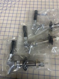 Stainless Beer Faucet Shank Combo
