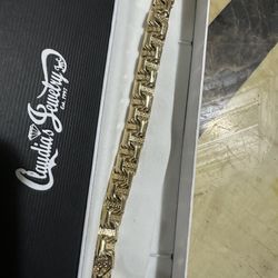 Gold Miami Bracelet 10k 