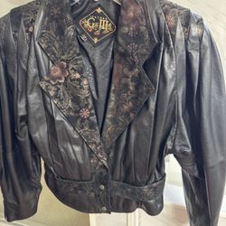 women's leather jacket