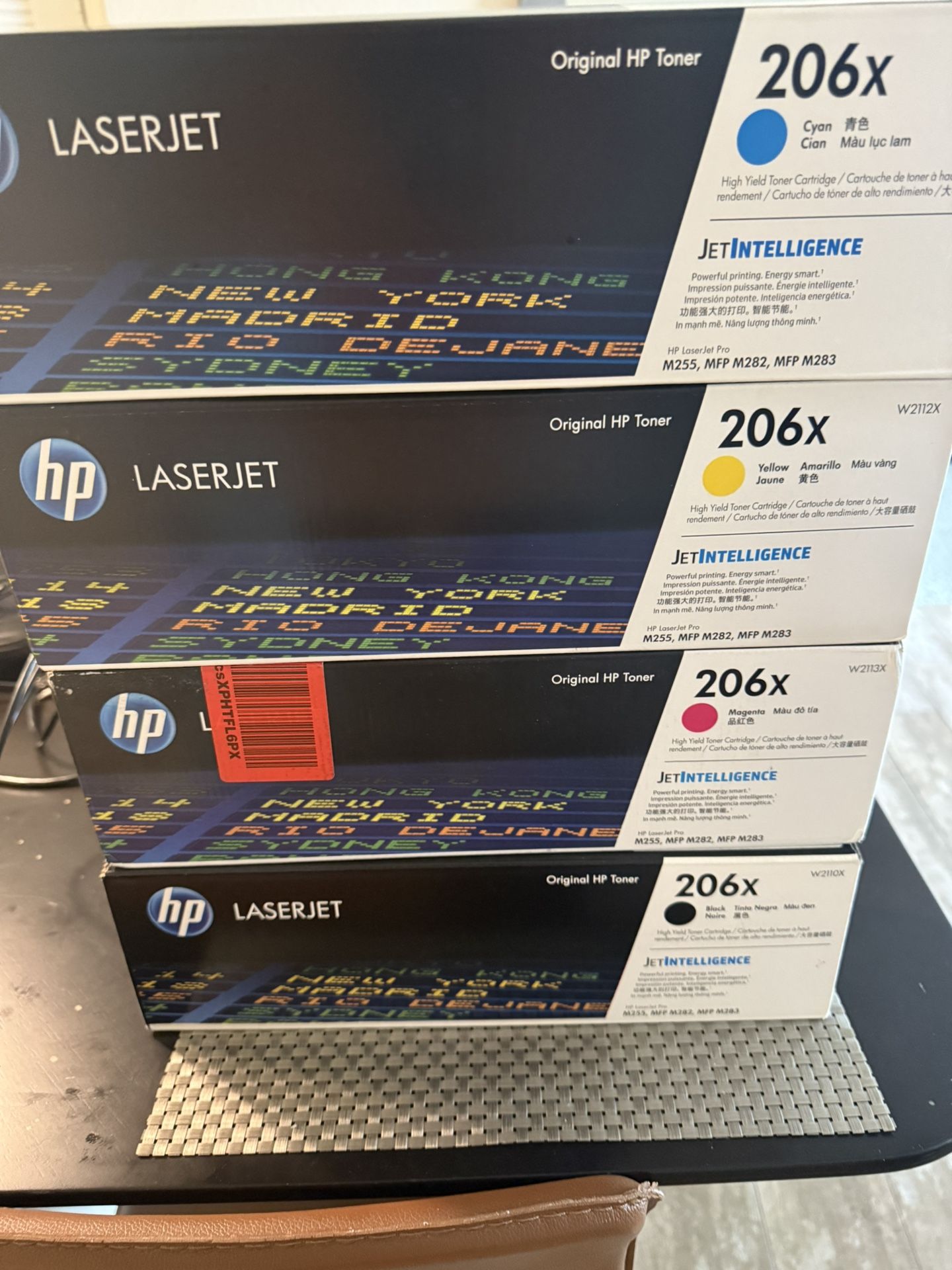 HP 206x Printer Cartriges