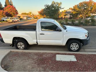 2014 White Toyota Tacoma - Manual