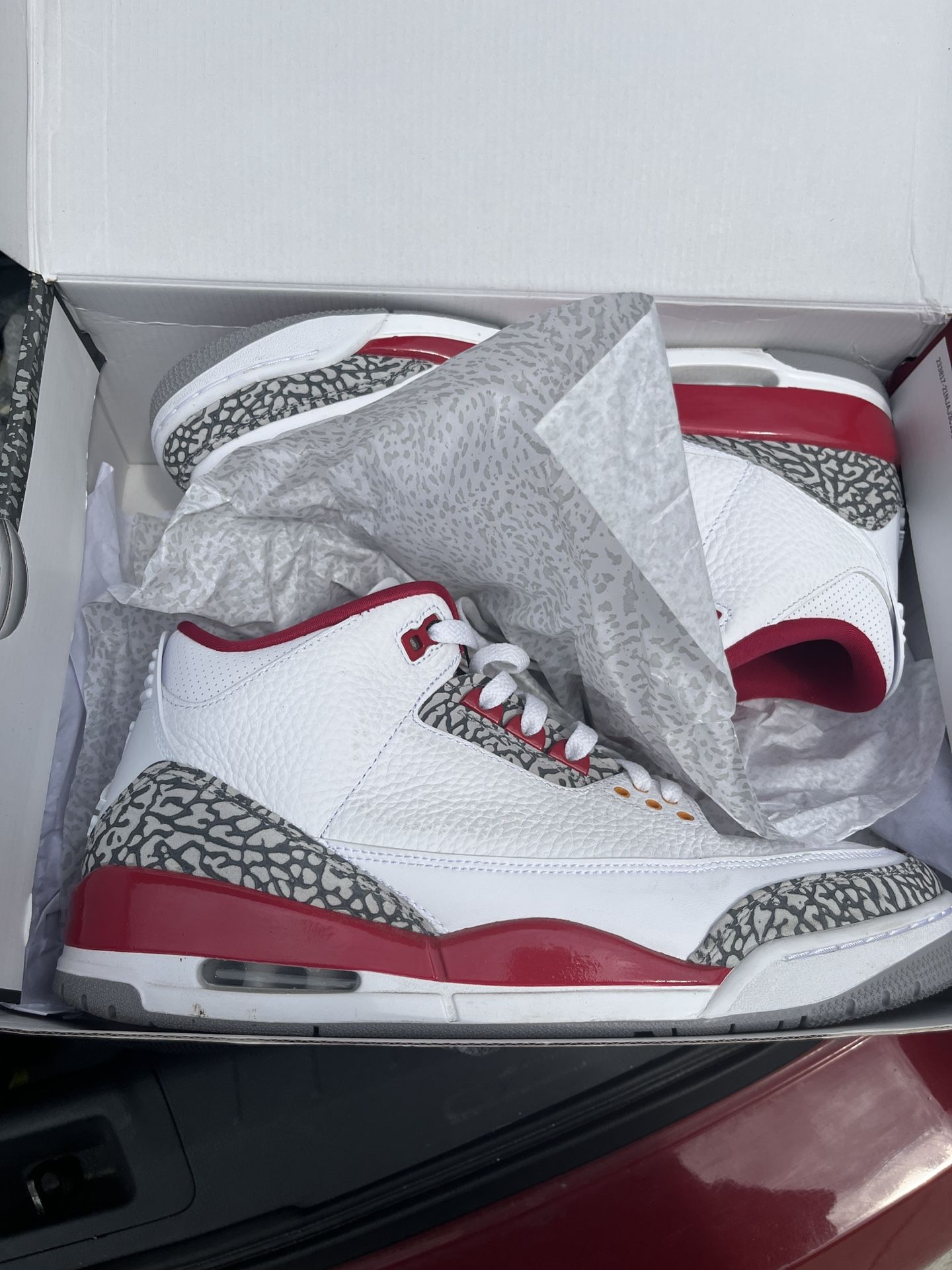 Red Cardinal Jordan 3