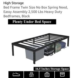 18 Inch Twin Bed Frame