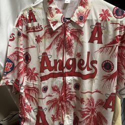 Angels Button Up Shirt