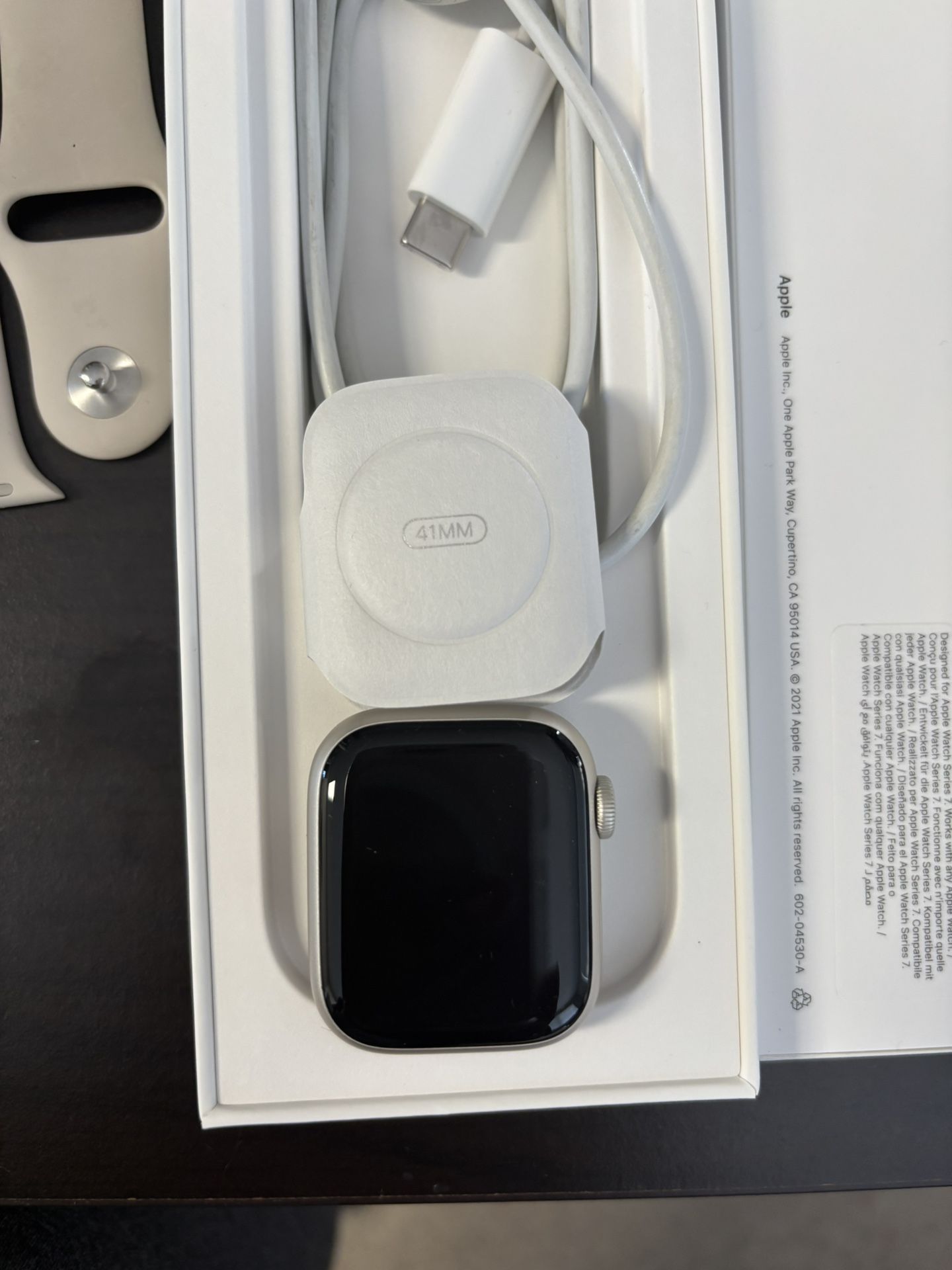 Apple Watch Series 7 41 mm Starlight Aluminum 