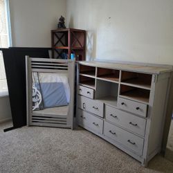 Dresser And Mirror