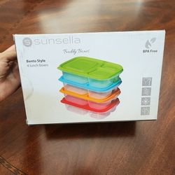 Kitchen Bento Lunch Box Storage  ‎🧰  Lonchera Almacenamiento Cocina