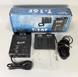 Elation Professional T-16F 4-Channel Foot-Controlled Stage Lighting Chaser