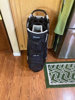BEAUTIFUL LIKE NEW TOUR EDGE HL-4 LITE WEIGHT 14 WAY GOLF CART BAG