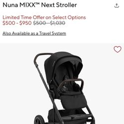 Nuna MIXX Next Luxury Stroller 