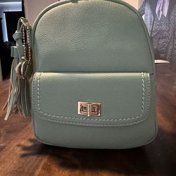 New Mint Green Mini Backpack