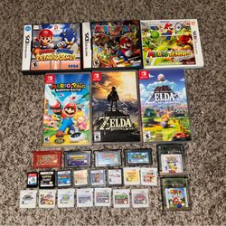 NINTENDO DS 3DS GAMEBOY COLOR ADVANCE VIDEO GAMES SUPER MARIO KART BROS POKEMON CRYSTAL EDITION DIAMOND
