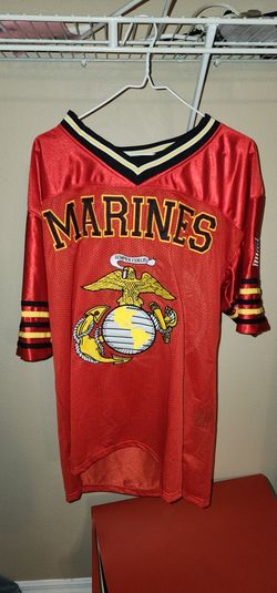 Marine Corp Football Jersey SIZE large