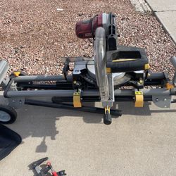 Radio Arm Saw with A Table(Chicago Electric )