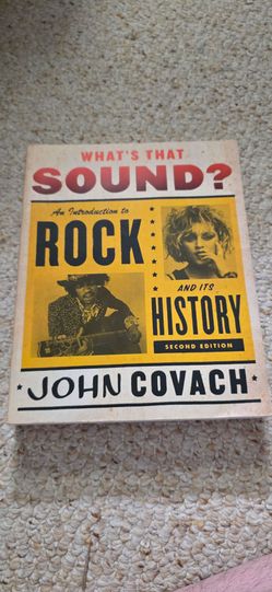 What's That Sound? Rock History Book by John Covach