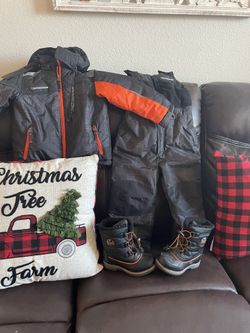 Snow Bib Set With Jacket And Boots