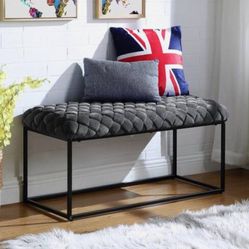 Two Cushioned Benches