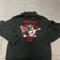 True Religion Zip Up Hoodie 