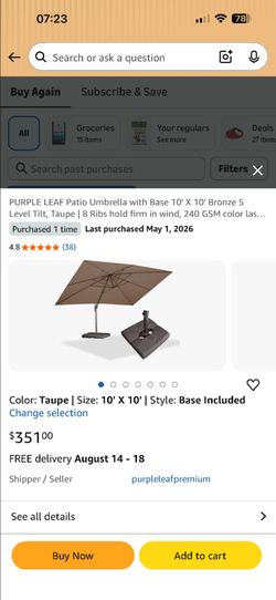 Umbrella Brand New