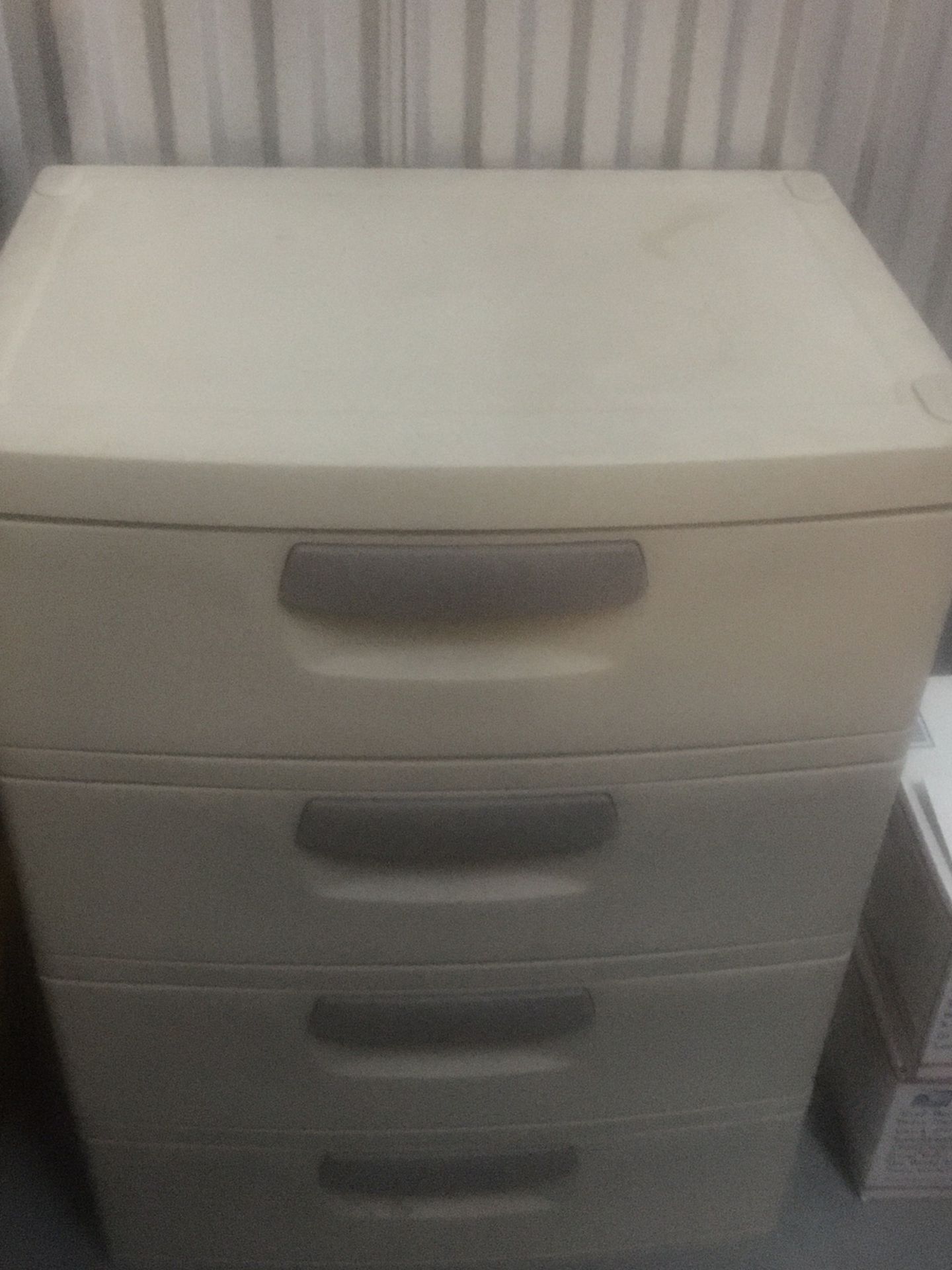 Sterilite Plastic 4 Drawer Unit