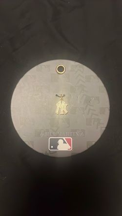 NY Yankees MLB Crystal Charm by Jill Martin