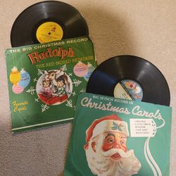 Vintage 78 Christmas Records