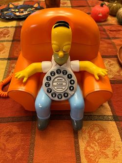 The Simpsons Orange Couch Phone Rare Vintage