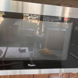 Stainless Steel Microwave New 