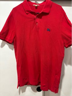 Burberry polo shirt size xl