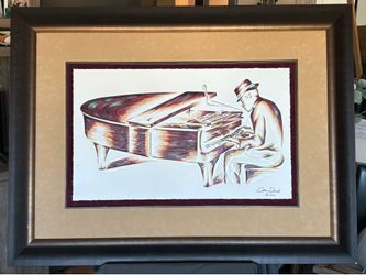 The Piano Man art by Aaron Reed