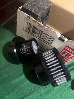 VTT Black Crankcase Breather Catch Filters – Set of 2