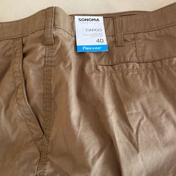 Brand New Mens Cargo Shorts Size 40 