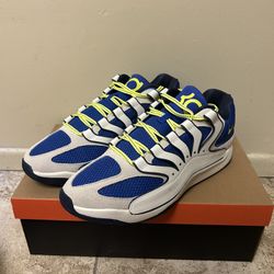 NEW Nike KD 18 Smart City Basketball Sneaker Royal/Yellow Mens 14 