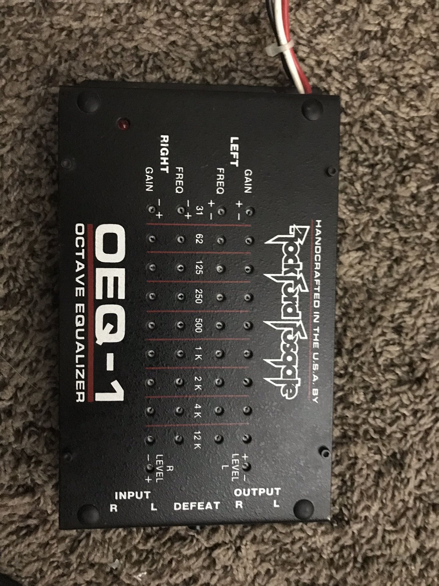 Rockford Fosgate OEQ-1Octave Equalizer