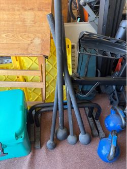 Steel mace clubs (4)