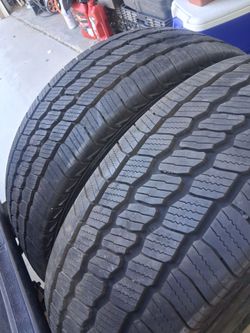 4 newer tires LT 245/75/16...Load E..10 plys