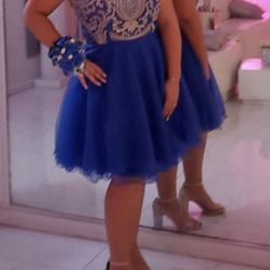 Royal blue  Party dress