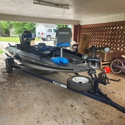 16ft Bass Boat For Sale