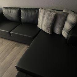 Leather Sofa 