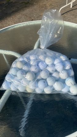 Used golf balls