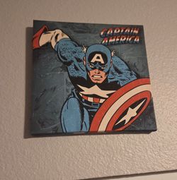 Captain America wall decor
