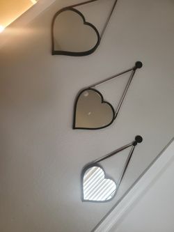 3 Home Decor Cute Heart Shaped 