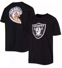 Las Vegas Raiders 2001 Pro Bowl Hawaii New Era T Shirt Mens Small - Large New